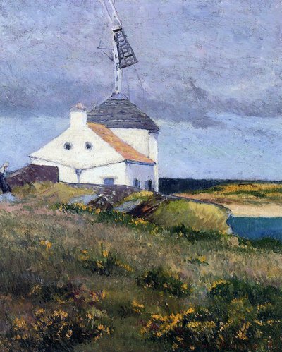 La torre di segnalazione, Bretagna, 1911 da Maxime Emile Louis Maufra